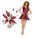 Woman with Flowers