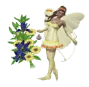 Woman with Flowers