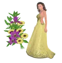 Woman with Flowers