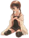 I love you - Cute anime girl