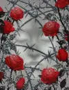Flower in face