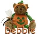 Halloween Teddy (Debbie)