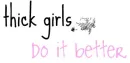 thick girls