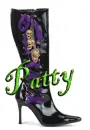 BOOT WITH SKULLS (PATTY)