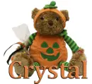 HALLOWEEN TEDDY (CRYSTAL)