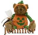 HALLOWEEN TEDDY (JENNIFER)