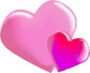 Background - Pink and Purple Heart