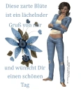Woman with Flowers