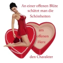 Woman on the heart