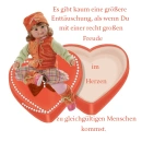 Woman on the heart
