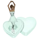 Woman on the heart