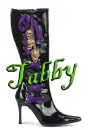 BOOT WITH SKULLS (TABBY)