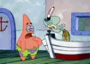 squidward and patrick