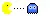 pacman - blue