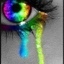 rainbow eye