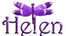 purple dragonfly helen