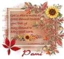 Sunflower Scripture Verse - Pami