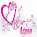 Background - Love and Heart Sparkle