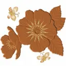 brown flower