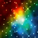 Background - Colorful Sparkle Sky