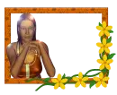 Woman in the picture frame