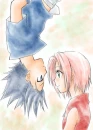 Sakura and Sasuke