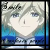 Smiling confuses people