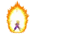 Gohan using kamehameha