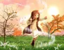 My cousin Charity, anime style