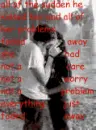 kissing in the rain