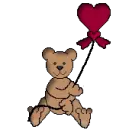 Bear at Baloons