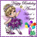 Happy Birthday - Anna - fg - aug bdays
