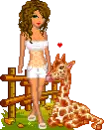doll with giraffe