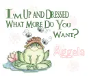 Up and dressed frog - Aggela
