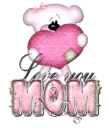 think pink love you mom