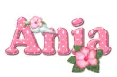 Ania: Pink Spotted Hibiscus & Sea Shell