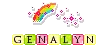 Rainbow Blinkie- Genalyn
