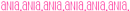 Big Pink Ania. Divider