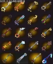 Kingdom Hearts keyblades