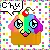 Rainbow Chu Cupcake