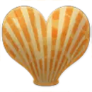 Background - Seashell Heart