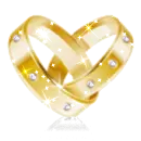 Background - Ring Sparkle Heart