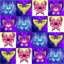 Mystical Butterfly Collage