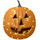 Background- Sparkle Pumpkin