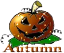 Background - Autumn Sparkle Pumpkin