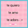 i want you, i love you, i adore you