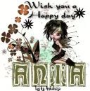 Wish you a happy day-Ania