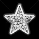 Small silver star