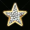 Tiny gold star