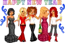 happy new year dolls